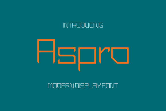 Aspro Font: A Bold Choice for Brand Identity