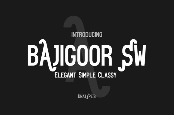Bajigoor SW: A Bold Typeface for Modern Campaigns