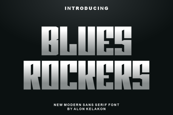 Blues Rockers Font for Bold Campaigns