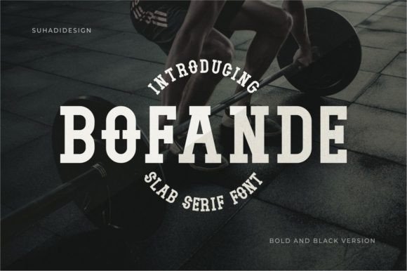 Bofande Font Review: A Bold Slab Serif for Branding