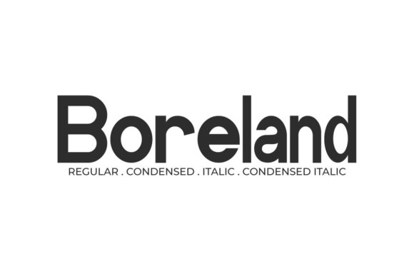 Boreland: A Bold Sans Serif Font for Web Design