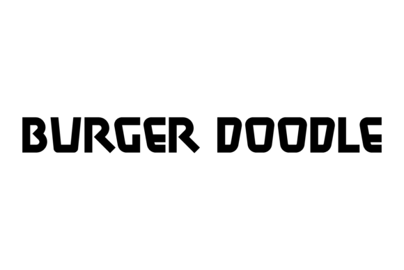 Burger Doodle: A Bold Serif Font for Editorial Design