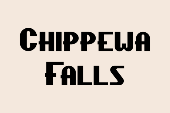 Chippewa Falls: A Bold Typeface for Modern Editors