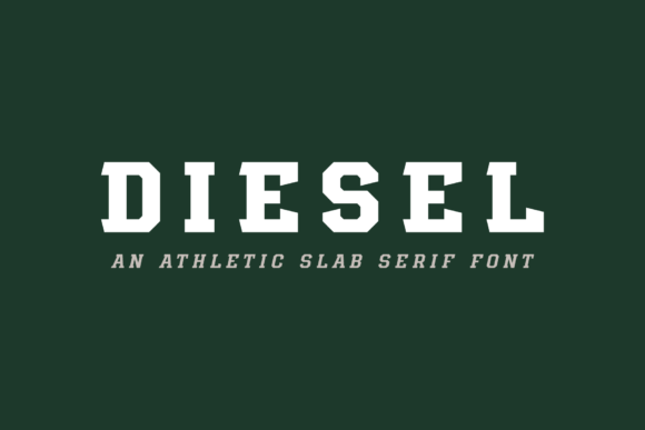 Diesel Font: A Bold Typeface for Small Business Branding