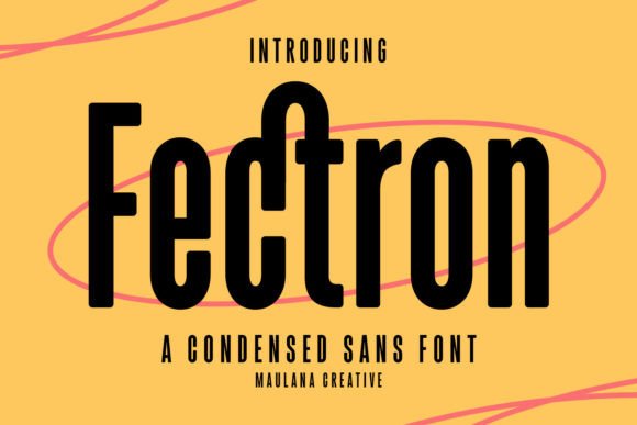 Fectron: A Modern Sans Serif Font for Branding