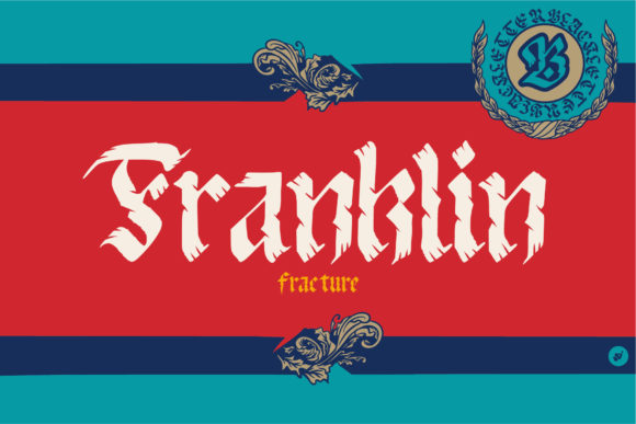 Franklin Fracture Font: Bold Gothic Web Design