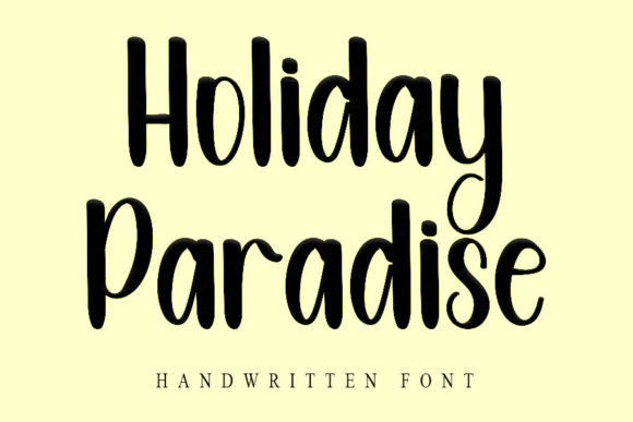 Holiday Paradise Font: Elevate Your Web Design