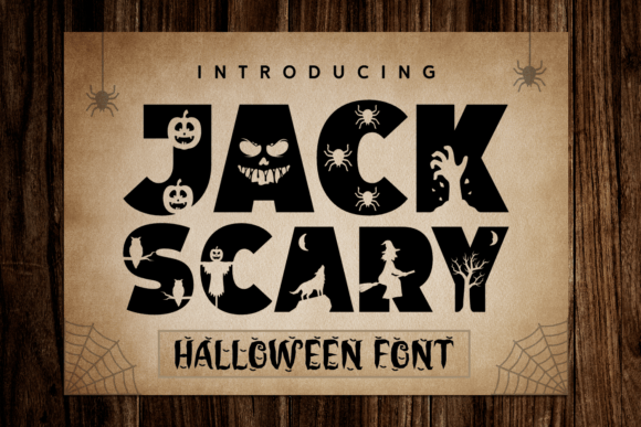 Jack Scary: The Bold Display Font for Modern Brands