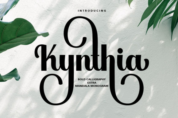 Kynthia: A Handwritten Font for Bold Branding