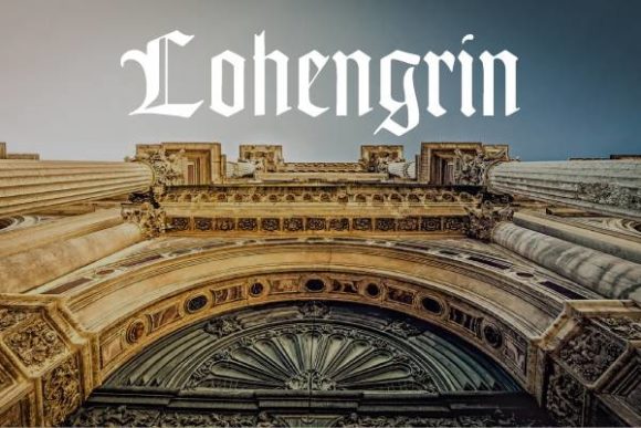 Lohengrin Font: Bold Blackletter for Branding