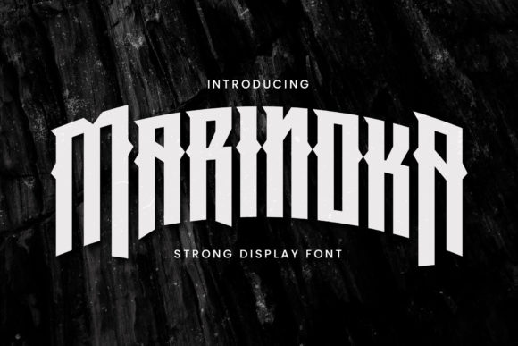 Marinoka: A Bold Blackletter Font for Web Design