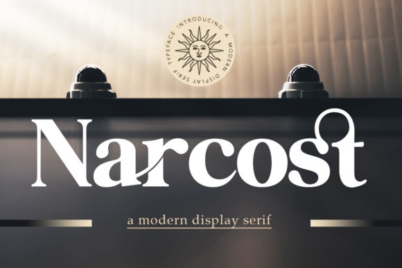 Narcost Font: Bold Serif for Web Design