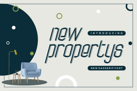New Propertys: A Bold Sans Serif Font for Web Design