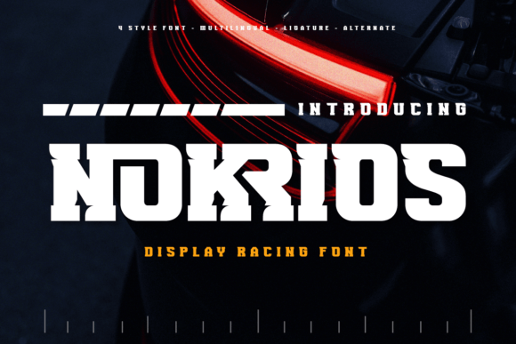Nokrios: A Bold Serif Font for Branding
