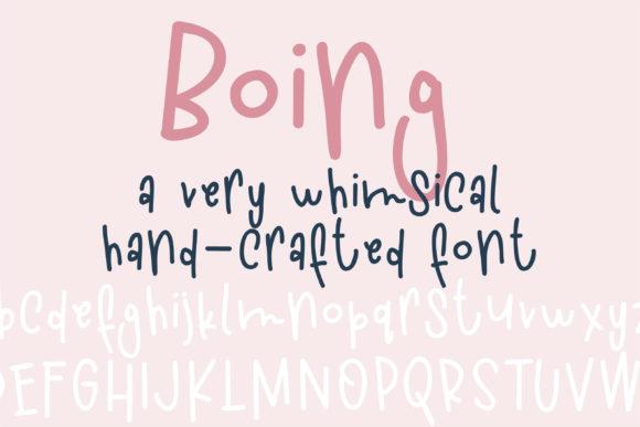 PN Boing: A Playful Font for Crafters