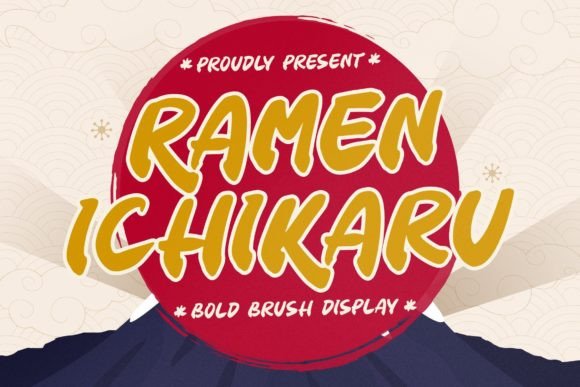 Ramen Ichikaru Font for Bold Branding