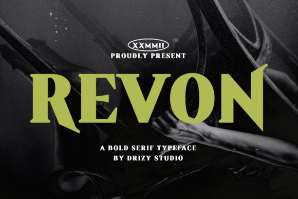 Revon Typeface: A Bold Serif for Editorial Design