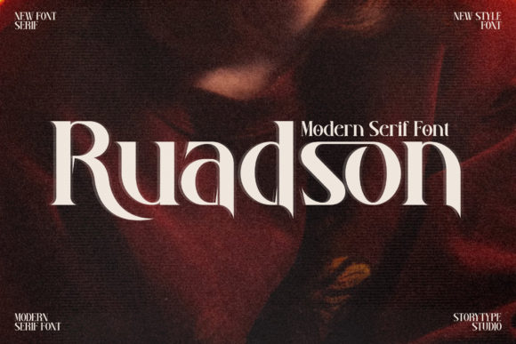 Ruadson: A Bold Serif Font for Modern Brands