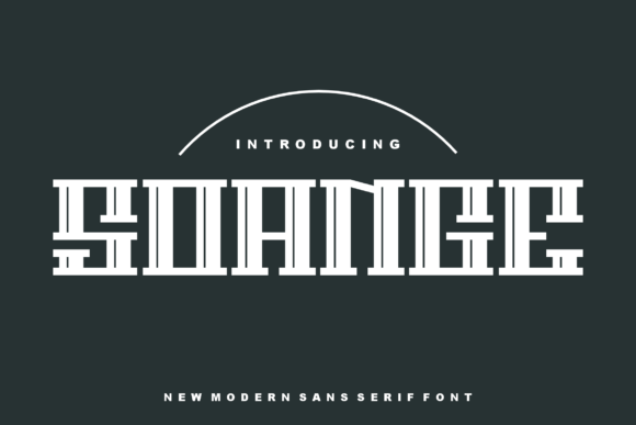 Soange Typeface Review for Bold Branding
