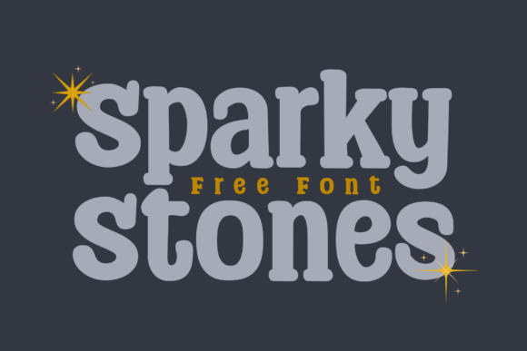 Sparky Stones: A Handwritten Font for Bold Visuals